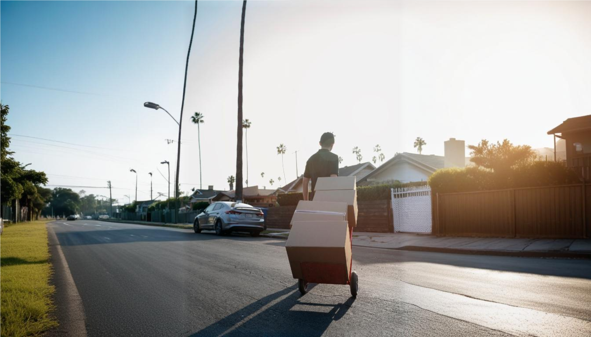 International door to door freight delivery